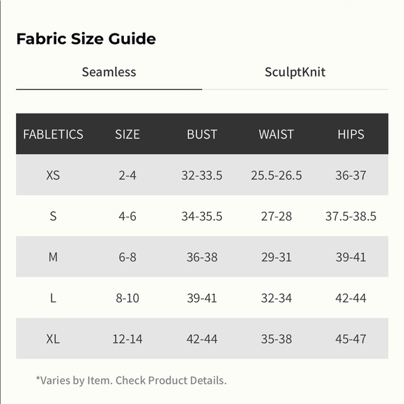 Fabletics Bri Ribbed Seamless top - Picture 6 of 6